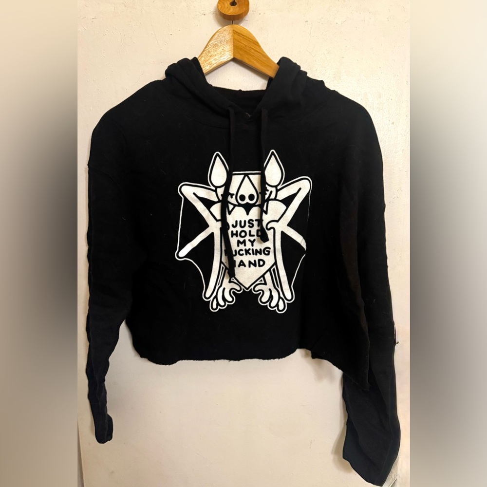 MATT DARLING cropped hoodie.- NWOT